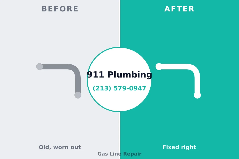 Before and after: plumbing company Hershey, PA